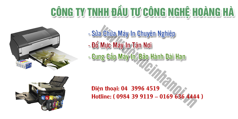 Sửa Máy Tính Laptop – Đổ Mực – Sửa Chữa Máy In Hoàng Hà
